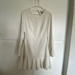 pin stripe mini dress